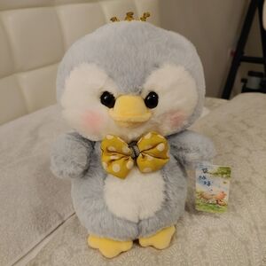 Cute Penguin Plushie Blue 25cm